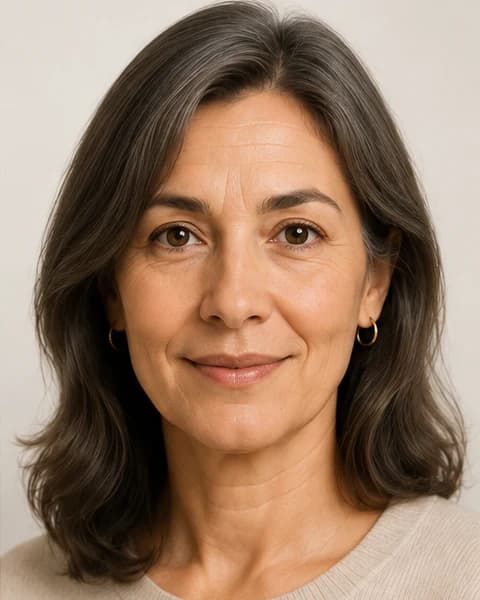 Illustrative portrait at age 58